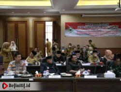 Bupati dan Pimpinan DPRD Lampung Selatan Tandatangani Nota Kesepakatan KUPA-PPAS Perubahan APBD 2022