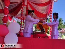 Pelaksanaan HUT RI Gorut yang Dipusatkan di Kecamatan Gentuma Raya Berlangsung Khidmad dan Meriah