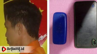 Polisi Amankan Pencuri Hanphone Di Bumisari Natar