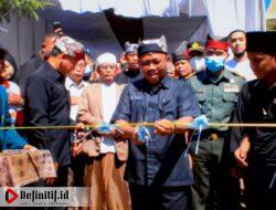 Kembangkan Ekonomi Rakyat, Kades Sidowangi Resmikan Pasar Tradisional