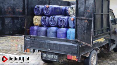 Membawa 37 Jerigen (1.221 Liter) Solar Subsudi Nelayan Diamankan