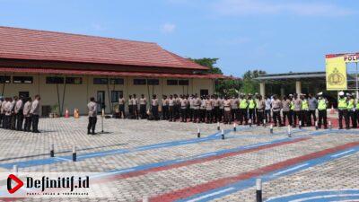 Polres Lampung Selatan Kawal Unras Damai Mahasiswa Di Balam Besok