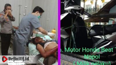 Dua Pelaku Curanmor Diamankan Polisi Di Pasar Jati Agung