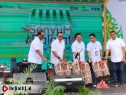 Wakil Walikota Medan Buka Festival Pasar Senyum Rakyat