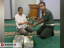 Serdik Sespim Angkatan Ke 62, Mayor CPM Adrian Nasution Bagikan Al-Qur’an di Beberapa Masjid