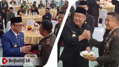 Peringati Hari Ulang Tahun TNI ke 77 Tahun Makodim 0405/Lahat Beserta Jajaran Laksanakan Acara Syukuran