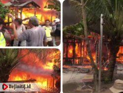 Breaking News! Si Jago Merah Mengamuk di Pemukiman Padat Penduduk