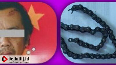 Aniaya Pasutri Gunakan Rantai Motor, Warga Bumisari Diangkut Polsek Natar