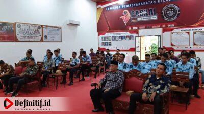 Jelang Persiapan WBBM, Tim Inspektorat Jenderal Beri Penguatan Kepada Petugas Lapas Kalianda