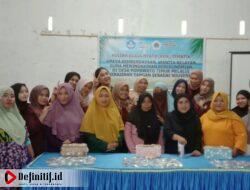 Mahasiswa KKN Tematik UNG Gelar Pelatihan Kerajinan Tangan kepada Wanita Nelayan di Pohuwato Timur