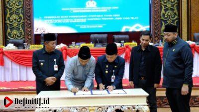 Tingkatkan Iklim Investasi yang Lebih Baik, Pemprov Jambi Ajukan Lima Ranperda Baru ke DPRD