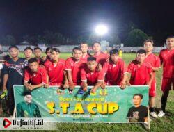 Runner-up Grup B, Barry Prima OK FC Lolos ke 8 Besar Turnamen S.T.A Mohiyolo Cup