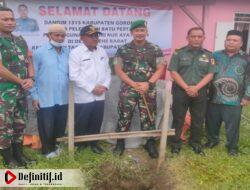 Hadiri Peletakan Batu Pertama Pembangunan Masjid di Tabongo, Dandim 1315/Gorontalo: Saya Terharu