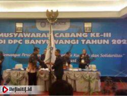 Eko Sutrisno Terpilih Menjadi Ketua Peradi Kabupaten Banyuwangi Periode 2023-2028