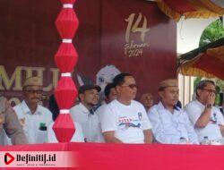 Bupati Thariq Hadiri Serah Terima Bendera Kirab Pemilu 2024: Semua Parpol Sama