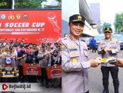 Gelar Bhayangkara Presisi Seven Soccer Cup, Irjen Dedi Prasetyo: Pers Adalah Sahabat, Mitra Strategis dan Kawan Sejati Polri