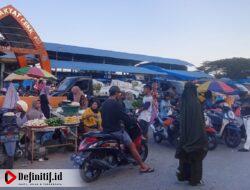 Pasca Kebakaran, Aktivitas Jual Beli di Pasar Rakyat Cekkeng Berjalan Normal