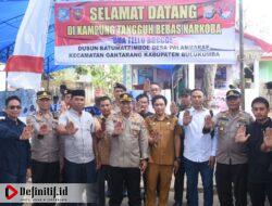 Kampung Tangguh Bebas Narkoba Hadir di Palambarae, Upaya Polres Bulukumba Berantas Peredaran Narkoba