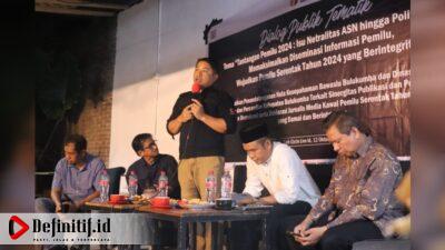 Maksimalkan Diseminasi Informasi Pengawasan Pemilu, Bawaslu Bulukumba MoU bersama Dinas Kominfo dan Deklarasi bersama Jurnalis