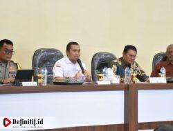 Didampingi Boyke Abidin, Kasrem 133/NW Hadiri Sosialisasi Program Tali Asih untuk Penambang di Pohuwato 