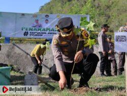 Bangun Sinergitas Polri-Kemenko PMK, Polresta Gorontalo Kota Laksanakan Penanaman 500 Pohon
