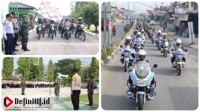 Jelang Pemilu 2024, TNI-Polri di Bulukumba Gelar Apel Kesiapsiagaan dan Show of Force