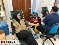 Peringati Hari Patriotik 23 Januari, Ketua GARNITA Nasdem Gorontalo dan 25 Anggotanya Lakukan Donor Darah