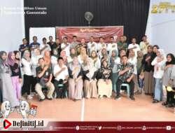 KPU Kabupaten Gorontalo Monitoring Rakor Pantarlih di Tingkat Kecamatan