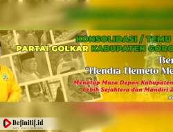 Golkar Kabgor Tancap Gas, Siap Konsolidasi di 6 Dapil