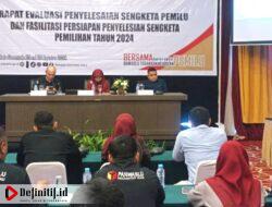 Bawaslu Gorut Gelar Evaluasi dan Persiapan Penyelesaian Sengketa Pemilu 2024