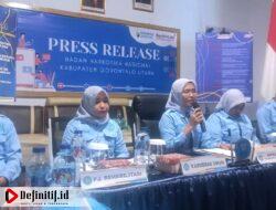 BNN Kabupaten Gorontalo Utara Gelar Press Release Akhir Tahun 2024