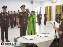 Sertijab di Kejari Kabupaten Gorontalo, Danif Zaenu Wijaya Resmi Jabat Kasi Intel