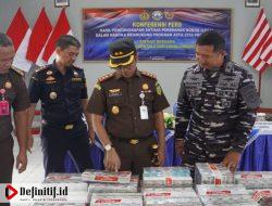 Kejaksaan Kabgor Awasi Proses Hukum Penyelundupan Rokok Ilegal, Bea Cukai dan TNI AL Gagalkan Peredaran 100 Ribu Batang di Gorontalo
