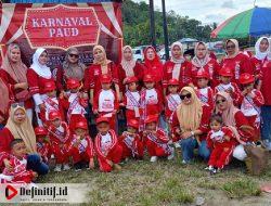 Karnaval HUT RI, PAUD Pinus Bawa Pesan Cinta Tanah Air Sejak Dini