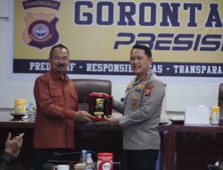 Ketua DPRD Provinsi Pimpin Kunjungan ke Polda Gorontalo Perkuat Sinergi