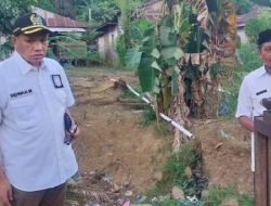 Ridwan Monoarfa Tinjau Bendungan Rusak Saat Reses, DPRD Soroti Ancaman Banjir bagi Warga