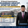 Di Bawah Kepemimpinan Mohammad Hidayat, DPMPTSP Gorut Lampaui Seluruh Kabupaten di Gorontalo