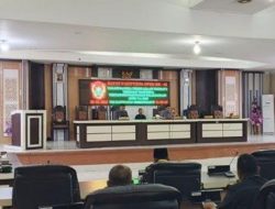 DPRD Gorut Mulai Bahas Ranperda Pertanggungjawaban APBD 2025