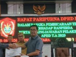 Fraksi Hanura-PKS Setujui Ranperda APBD 2025, Soroti Optimalisasi PAD dan Belanja Infrastruktur