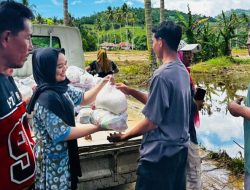 Meski Keluarganya Ikut Terdampak Banjir, Aleg Indri Monoarfa Tetap Utamakan Bantuan untuk Warga Biau