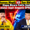 Thomas Mopili VS Sun Biki, Siapa Bicara Fakta Soal Status Sopir Anggota DPRD?