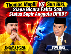 Thomas Mopili VS Sun Biki, Siapa Bicara Fakta Soal Status Sopir Anggota DPRD?