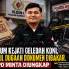 Sebelum Kejati Geledah KONI, Muncul Dugaan Dokumen Dibakar, APKPD Minta Diungkap