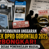 Dugaan Permainan Anggaran Bimtek DPRD Gorontalo 2025 Terbongkar, Aliansi Desak Pemeriksaan Massal