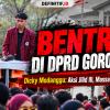 Demo Berakhir Bentrok di DPRD Provinsi Gorontalo, Dicky Modanggu Ancam Aksi Jilid III dengan Massa Berlipat Ganda