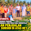 Monev di Botumoito, Dinas Ketahanan Pangan TPH Gorontalo Temukan Penjualan Pupuk Subsidi di Atas HET