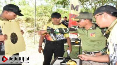 Kasrem 133/NW Hadiri Kejuaraan Menembak Bhayangkara Open Tournament 2022: Bangun Solidaritas