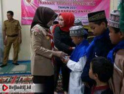Ketua TP PKK Lampung Selatan, Berbagi Kasih Kepada Anak-anak Panti Asuhan Darul Amanah Jati Agung