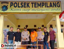 Polsek Tempilang Berhasil Mengamankan Tersangka Judi Togel