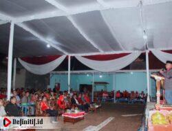 Hadiri Pagelaran Wayang Kulit, Bupati Nanang Ermanto Ajak Warga Lestarikan Seni Budaya Serta Jaga Kesatuan Dan Persatuan Bangsa
